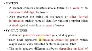 Lecture 10 Data Structures used in Compiler - P. Kuppusamy
