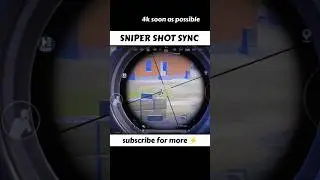 Sniper shot sync up #bgmi #vecter #pubgmobile #vescrims #pubg #gaming #voltoryt #bgmiesports