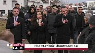 PËRKUJTOHEN VËLLEZËRIT GËRVALLA DHE KADRI ZEKA
