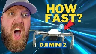 DJI Mini 2 Max Speed? Real world Speed Test!