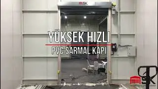 Y&uuml;ksek Hızlı PVC (Branda) Sarmal Kapı - End&uuml;striyel Kapılar