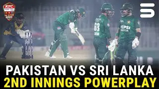 2nd Innings Powerplay| Pakistan vs Sri Lanka | The Final | Tri Nation Series | PCB | M3W1U