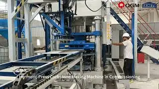 Wetcast Curbstone Making Machine | Hydraulic Press Kerbstone Machine | HP500T Block Machine