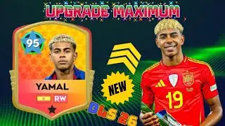 DLS 26 | Максимальное улучшение игрока: Ламин Ямал 85