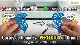 C&oacute;mo cortar Goma Eva en Cricut Explore Air 2 ✂️ (Configuraci&oacute;n Perfecta)