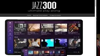 Jazz 300 app Tutorial.  