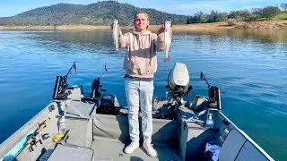 Top Tips To Catch MORE Trout In Cold Weather (Folsom Lake Trout Fishing)