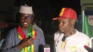 CAN 2025: PAPE MATAR THIAM ARTISTE RE&Ccedil;OIT PAR LE RESPONSABLE POLITIQUE DE PASTEF THIES ADAMA FALL