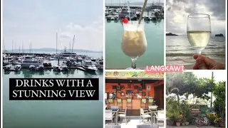 LANGKAWI || CHARLIE’S BAR & SCARBOROUGH FISH AND CHIPS || stunning sea views in Kuah and Tanjung Rhu