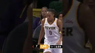 Lexie Hull Comes Up with Loose Ball & Dishes to Kelsey Mitchell for the Uncontested Bucket at LAS 👏