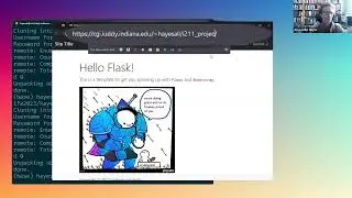 Deploying a Flask App to the Luddy CGI Server