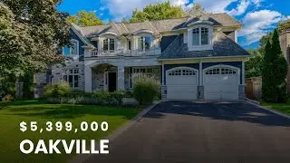 Oakville | 4+2 Beds | 7 Baths | Over 7,000 SF Of  Custom Luxurious Living Space Sun-Filled Home!