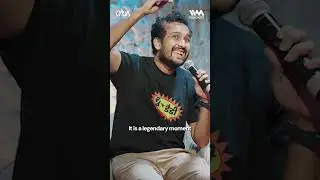 Zakir Khan at Madison Square Garden, a milestone for every Indian comic. #shorts #zakirkhan