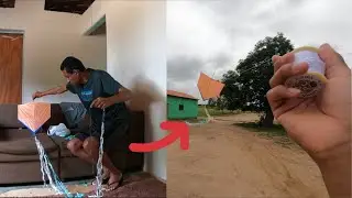 Como Fazer Uma Pipa Com Rabiola De Sacola Pl&aacute;stica Recicl&aacute;vel