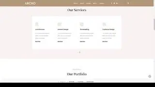 Archo - Architecture and Interior Design Joomla 4 Template bootstrap corporate