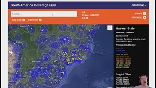 South America coverage quiz (Advanced) - Hugequiz