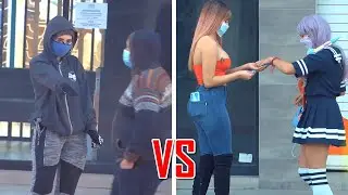 Pidiendo dinero para una chamarra Vs Dinero para comer - SharonWinner