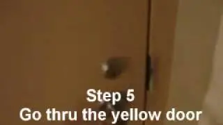 How to get to the Pit from the Stage at the Auditorium