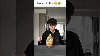 I am pro in bottle flip 😂🤣 #bottleflip #shorts #viral #trending
