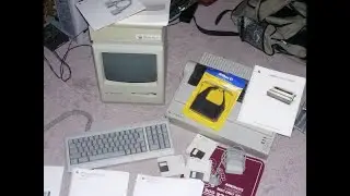 ~1988 Apple Macintosh Plus still boots with original hard drive and data!
