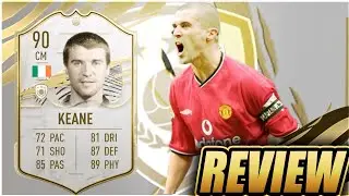 FIFA 21 PRIME ICON SBC ROY KEANE (90) PLAYER REVIEW! FIFA 21 ULTIMATE TEAM!