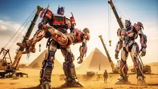 Arcee Reborn: Buried 20 Years in Sahara &ndash; Optimus Prime and Bumblebee Restoration | ASMR