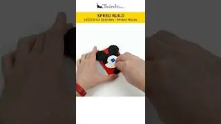 LEGO Speed Build Mickey Mouse Brick Sketches #lego #legospeedbuild #legobuild