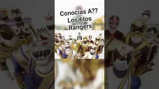 Conoc&iacute;as A?? Los 6tos Rangers #powerrangers #shorts | PARTE I |