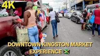 This Is REAL JAMAICA 🇯🇲 | Unfiltered Downtown Kingston Market Experience