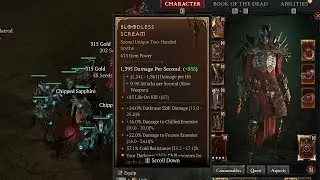 Diablo 4 Bloodless Scream unique drop
