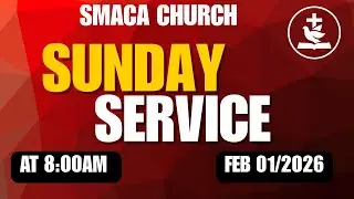 🔴LIVE | SUNDAY SERVICE | 01/02/2026 |  SMACA CHURCH TRICHY