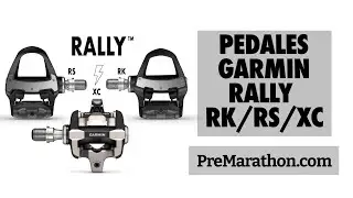 Garmin Rally RK RS XC: potenciómetros de pedal para carretera y MTB.