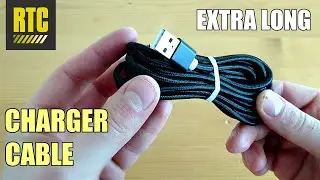 Extra Long Cell Phone Charger Cable for Micro USB Cord Powered Devices