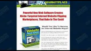 Website Auction Marketplace