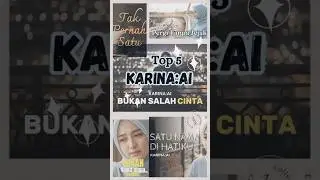 Kompilasi 5 Lagu Karina:AI (Lagu Galau Pop Indonesia Terbaru 2025)