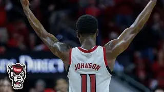 NC State's Markell Johnson Banks In the Half Court Buzzer-Beater