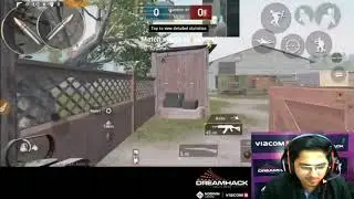 ScoutOP and Mortal friendship in Dreamhack | Scout and mortal greet each other | scout in dreamhack