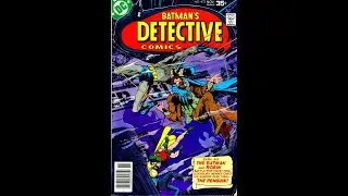 Batman Detective Comics 473 vs Penguin by Steve Englehart & Marshall Rogers