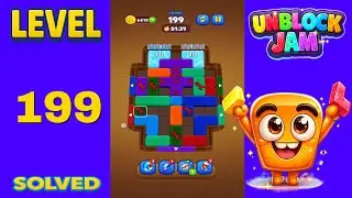 Unblock Jam Level 199 Walkthrough Solution