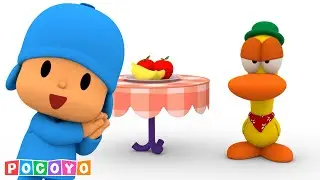 🍎 Pocoyo Counts Apples and Bananas! | Let's Eat Healthy Foods! | Animaj Kids - Sing Along & DANCE!