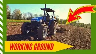 New Holland TB120 Disking (2020)