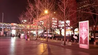 【4K】2019 Christmas lights at xidan beijing asmr