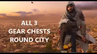All 3 Gear Chest Locations - Round City - Assassin's Creed Mirage
