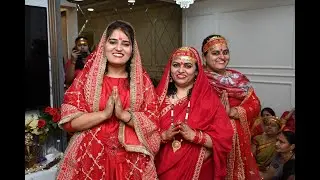Ankita & Vishal | Mata Ki Chowki  | Jai Mata Di | TK Photography & Videography (Bride Side) | PART 2