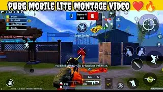 pubg mobile lite montage video #pubgmobilelitevideo ❤️🔥