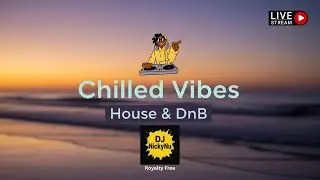 Chilled Vibes HOUSE + DnB 2025 DJ Set Live (Royalty Free)
