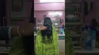 Straight cutting for long & thin hair full video tutorial 👍♥ (@Swapna Beauty space)