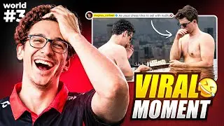 Fabiano Caruana Reacts to his Most Viral Moments in Chess