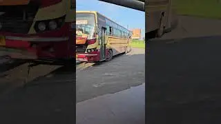 Royal Entry of Swift Super fast at Puthukkad KSRTC Bus station #pudukad #ksrtc #thrissur