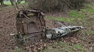 Unknown large ww2 aircraft fragment 